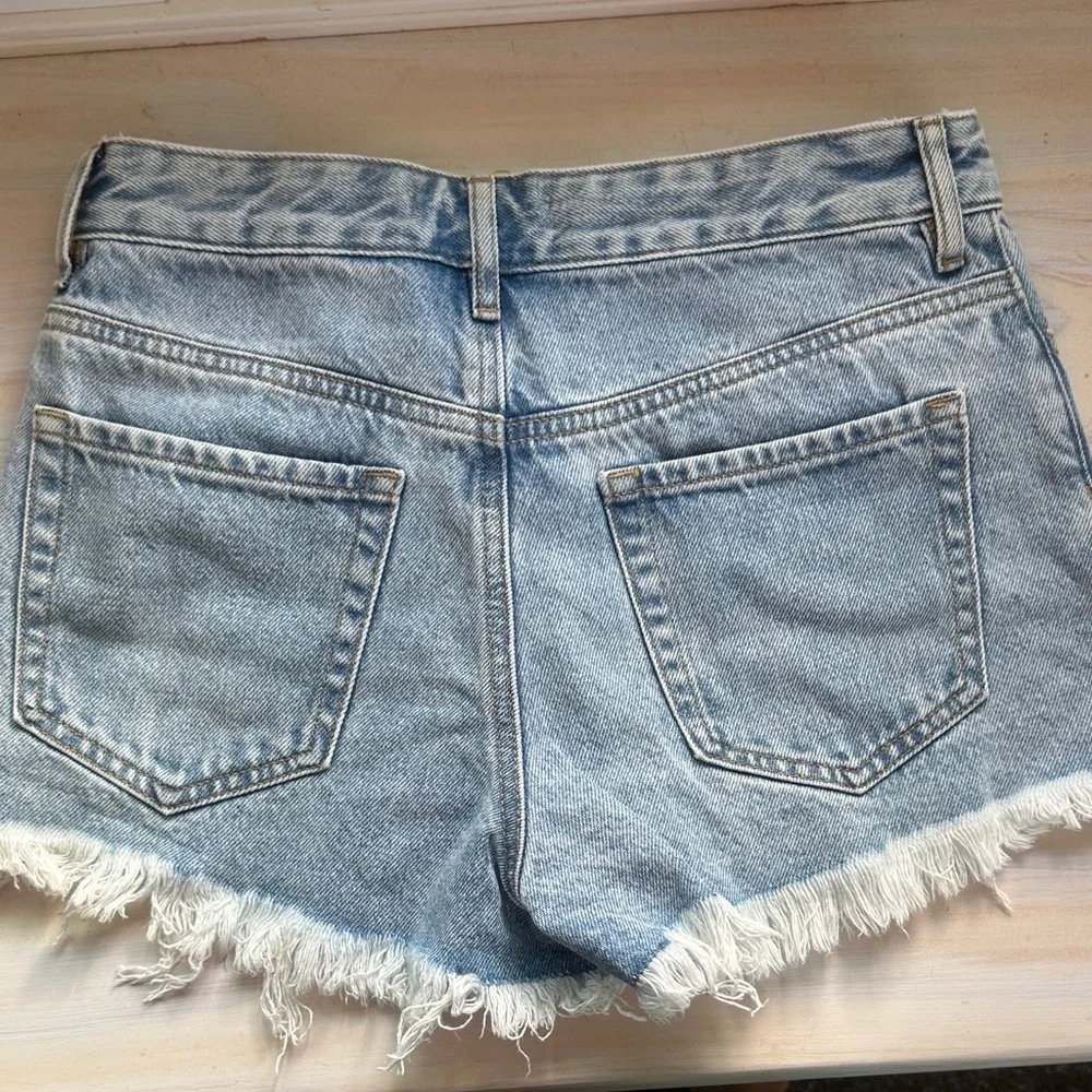 PacSun High Rise Festival Denim Shorts Size 25 - Picture 4 of 8